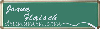 Joana Flaisch Visitenkarte